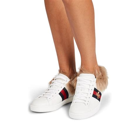 gucci ace sneakers uk sale|Gucci ace sneakers with fur.